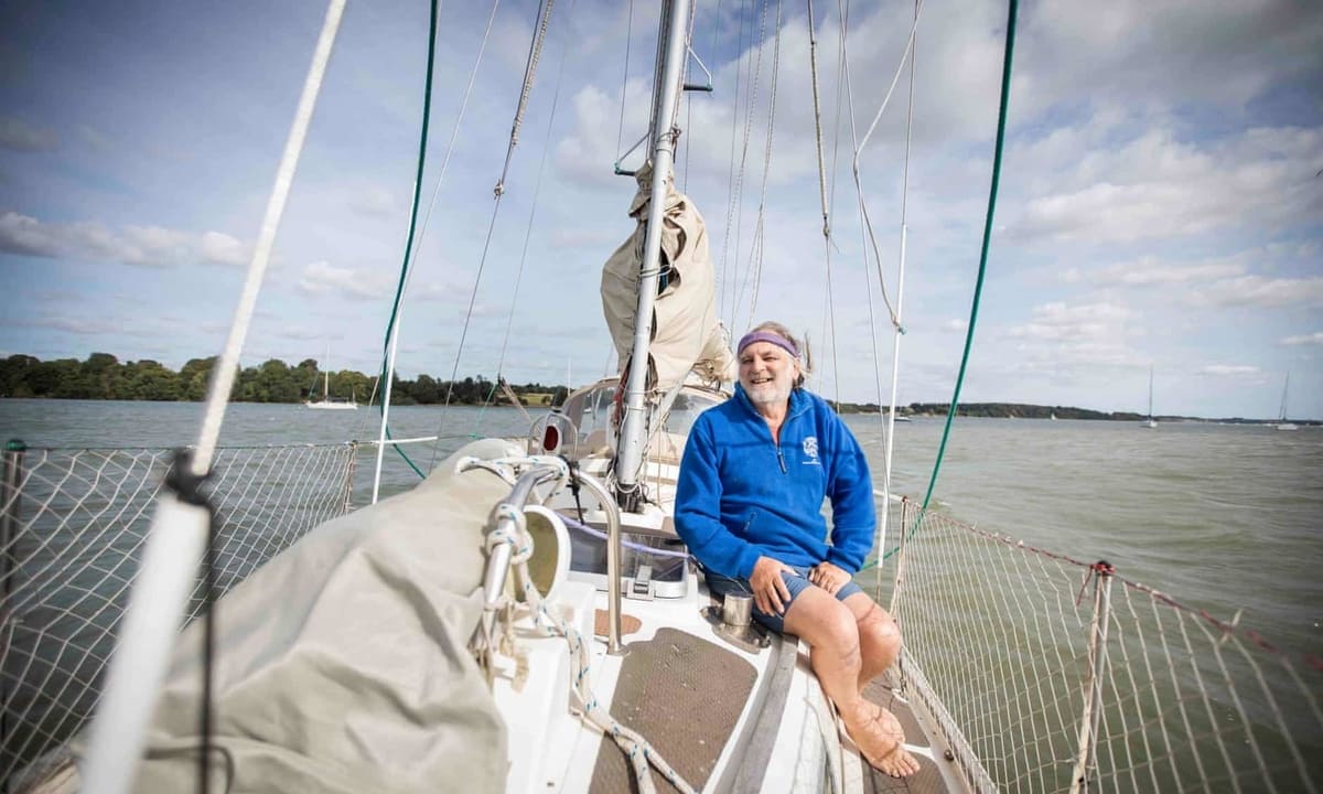 Chris Ayres - Solo Round the World at 66 - His Story