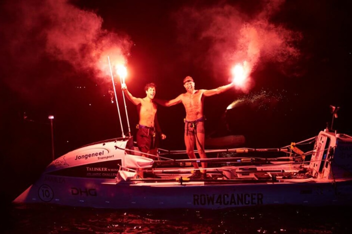rowing the atlantic ocean