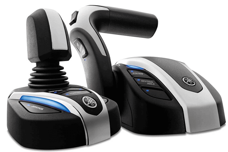 Joystick Control for Single-Engine Outboard Boats