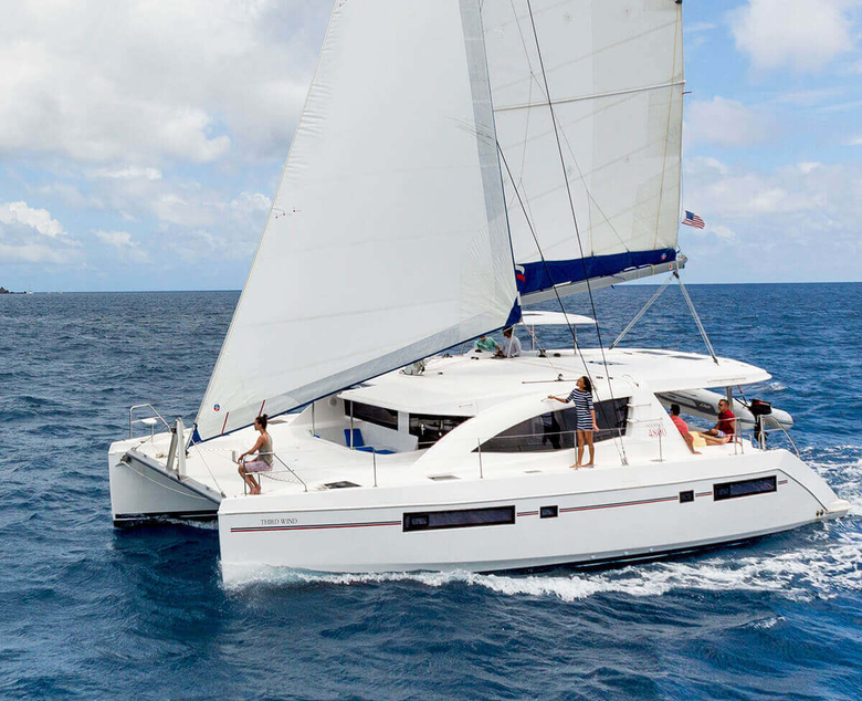 Moorings catamaran