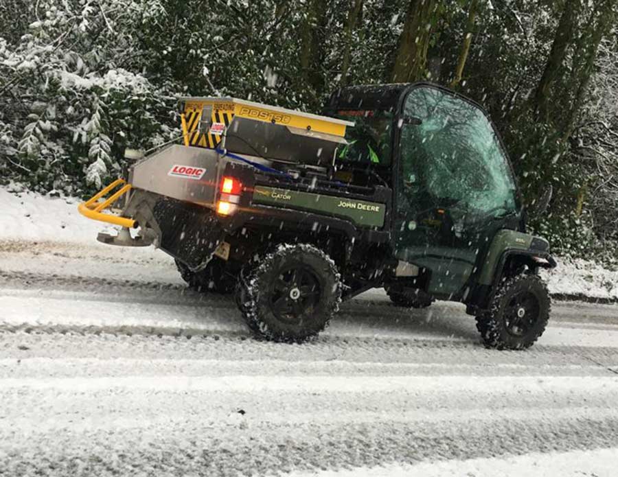 UTV Salt Spreader PDS150D (Forestry) from Logic