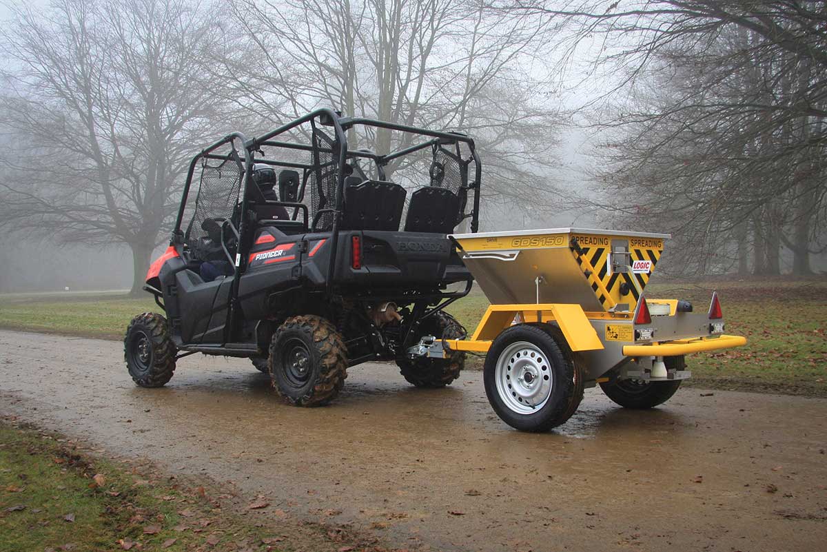 Quad ATV Salt Spreader GDS150 from Logic