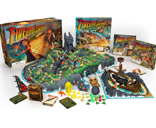 Golia Giochi &ndash; Fireball Island: Corsa All'Avventura. Gioco Da Tavolo Per Famiglie, 2+ Giocatori, Et&agrave; 7+. Nuovo Edizione 2021