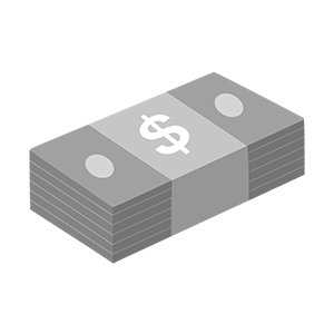 small stack of money