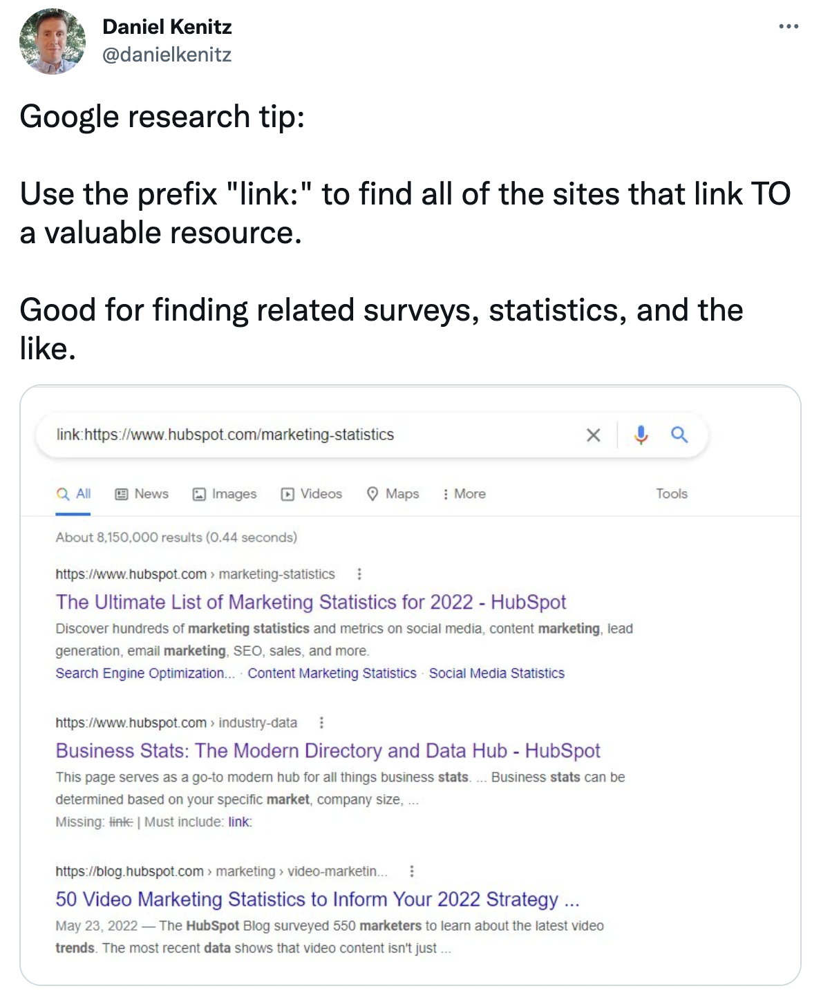 Searching Google