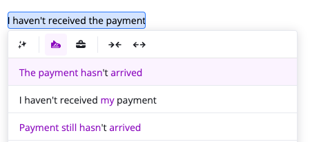 Alternatives to “I haven’t received my payment”