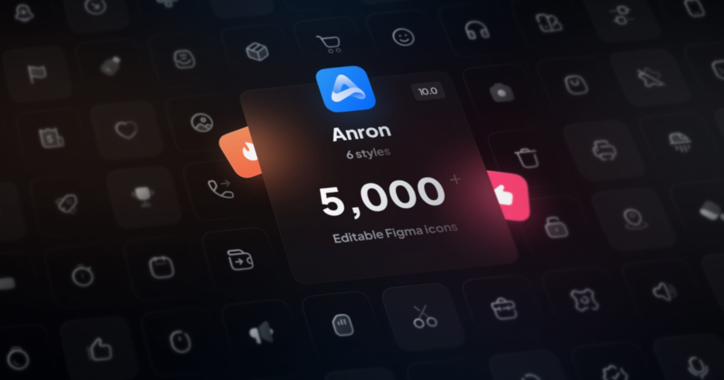 Anron | Flexible Figma icons in multiple styles
