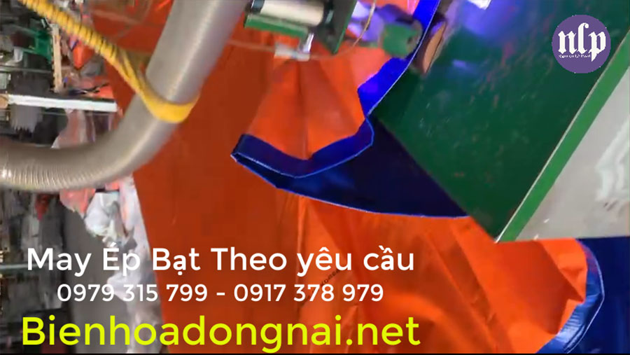 Bạt Xanh Cam Che Nắng Mưa tại Biên Hòa Đồng Nai