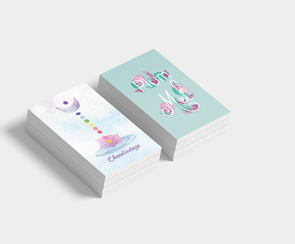 création de visuels pour cartes de visites