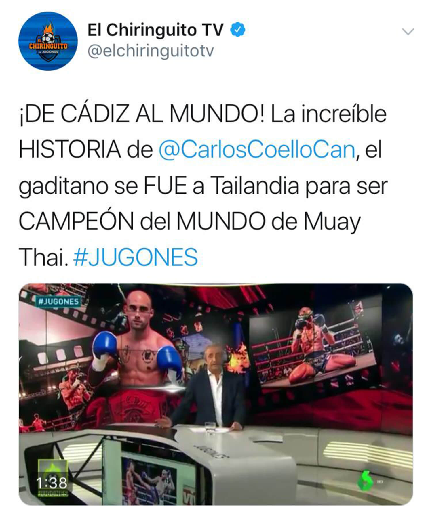 Noticias Chiringuito de Jugones
