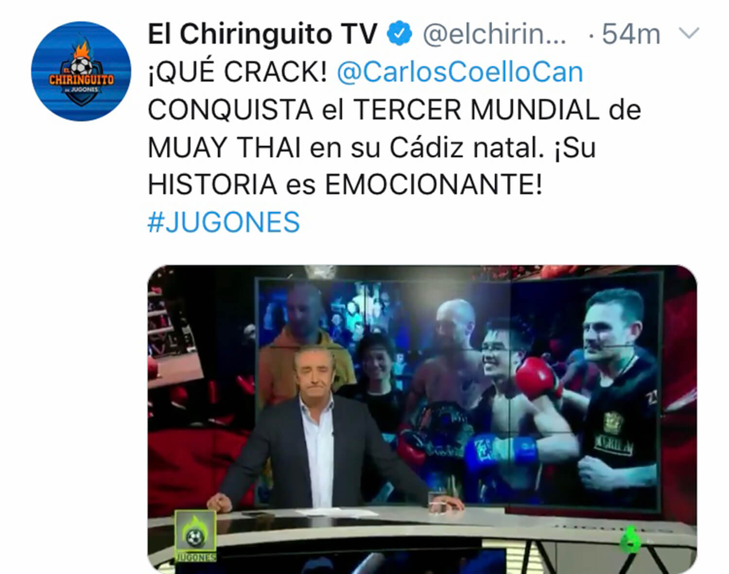 Noticias deportivas Chiringuito de Jugones