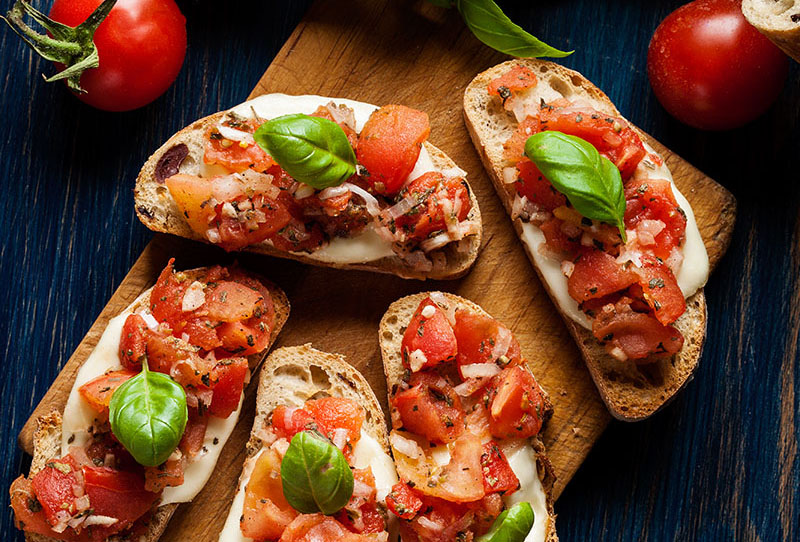 Duomo Italian Restaurant Paphos - Homemade Bruschettas