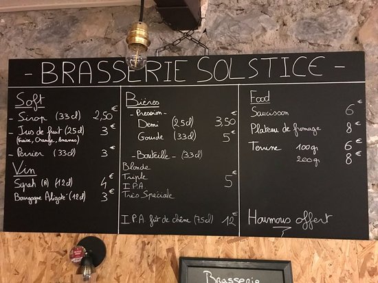 Brasserie Solstice — brasserie artisanale à grenoble