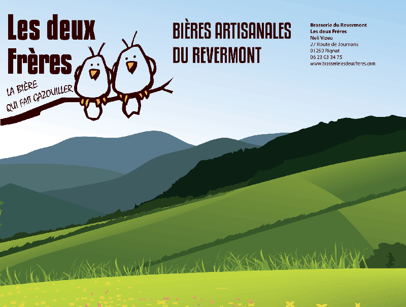 Brasserie du Revermont (Les Deux Frères) — brasserie artisanale à PEYRIEU