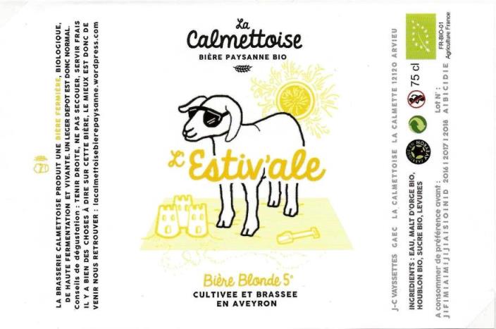 Brasserie La Calmettoise — brasserie artisanale à ARVIEU