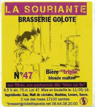 Brasserie Golote (La Souriante) — brasserie artisanale à PORT-D'ENVAUX