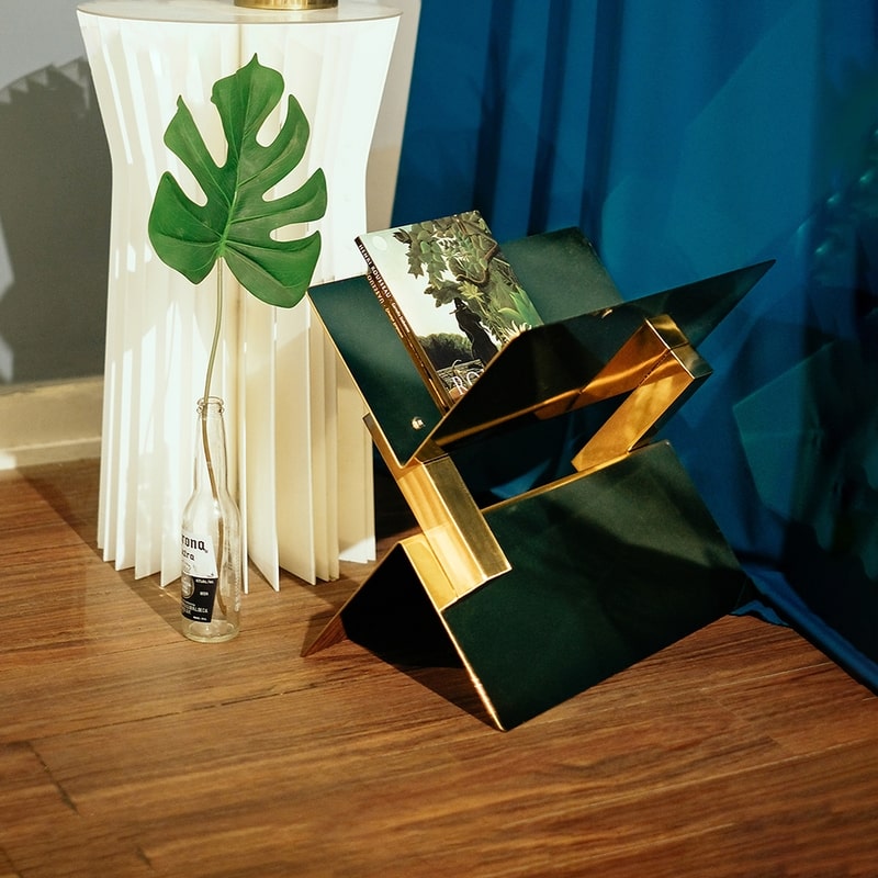 X Files Magazine Rack | Living in Design