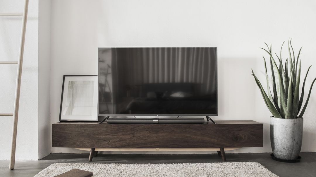 Walnut TV Console | Living in Design
