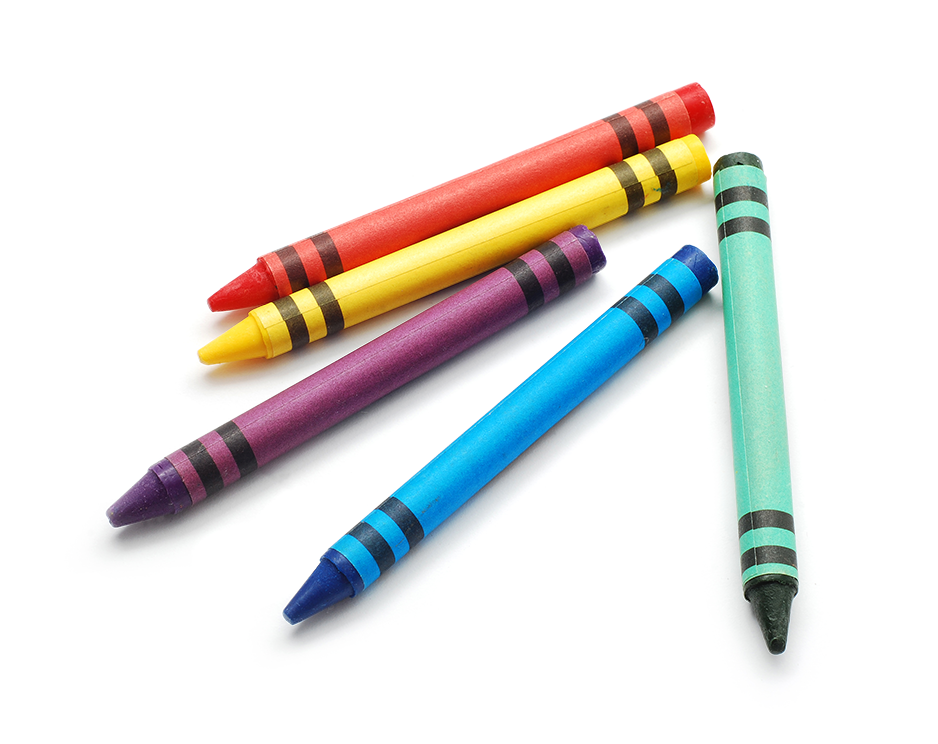 Design, Print & Mailing Services Coloured Crayons