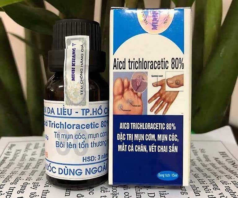 Thuốc bội Acid Tricholoracetic 80% Thuốc bội Acid Tricholoracetic 80%