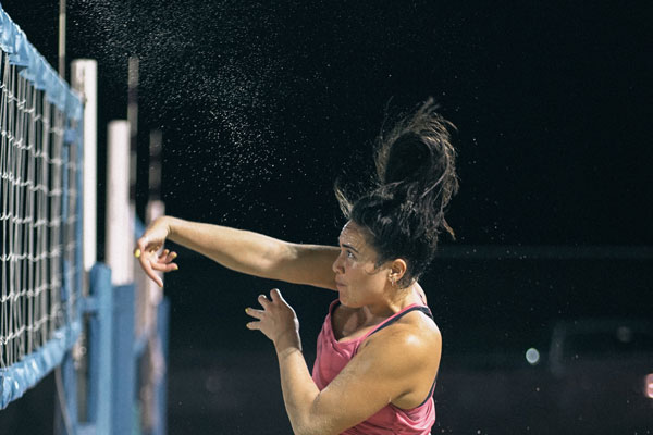 Shoulder and Elbow Mobility Athlete Spiking volleyball