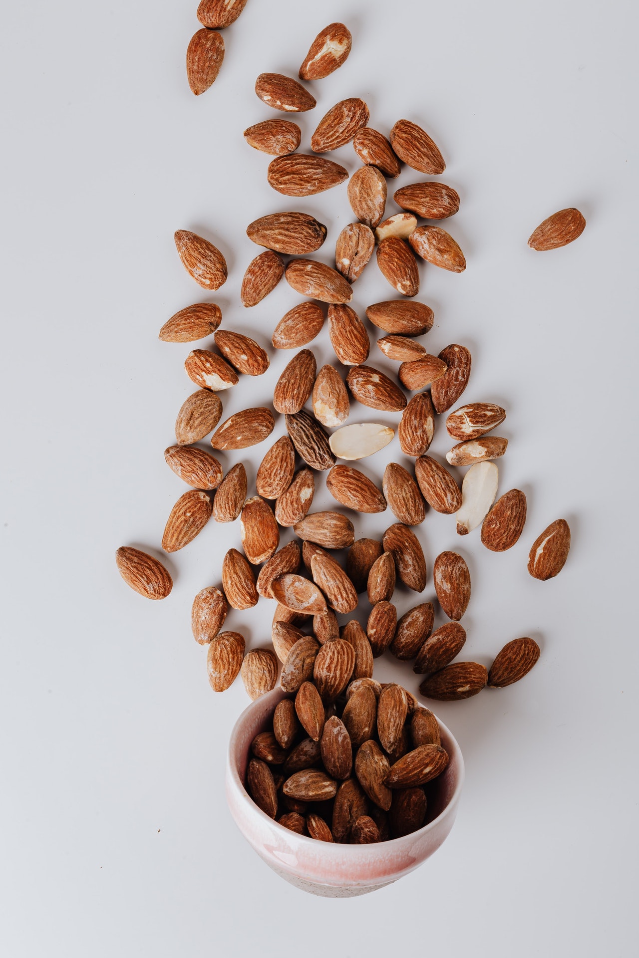 Bowl of almonds