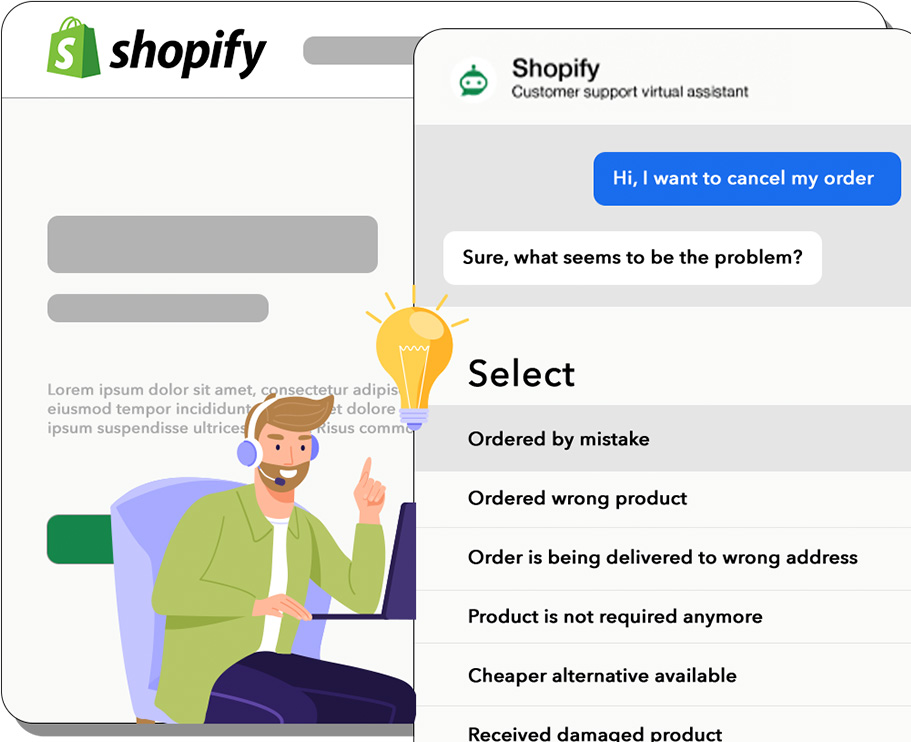How to Offer a Shopify Chatbot / Intelligent Virtual Assistant on Your E-Commerce Website