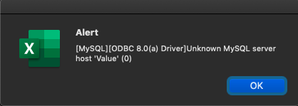 error message screenshot mysql