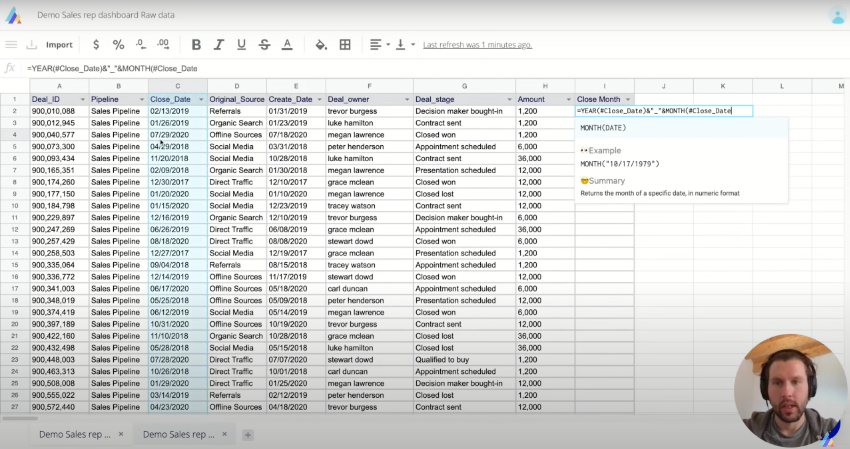 Actiondesk interface