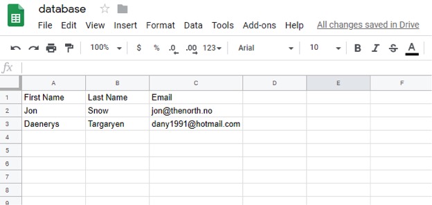 what is a relational database simple screenshot