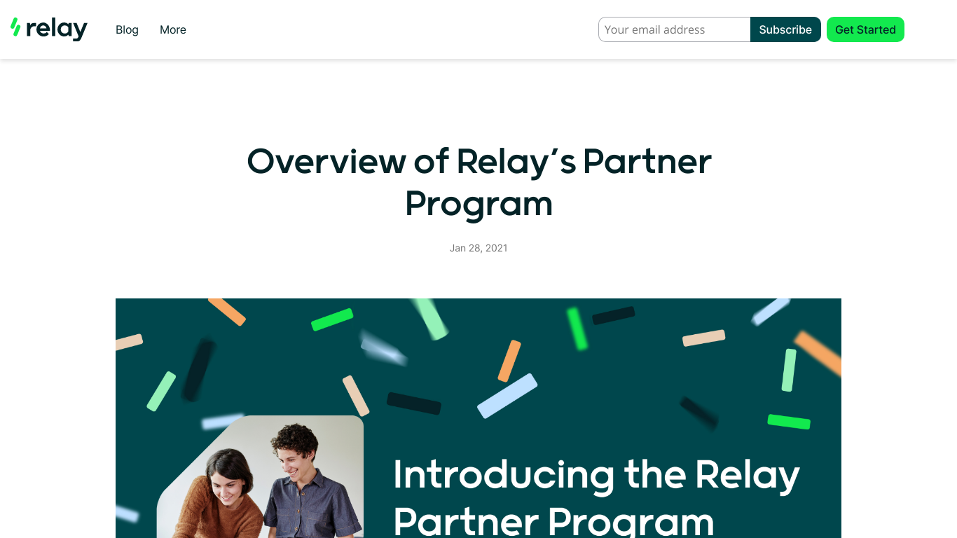 LaunchFA Relay Partner Program