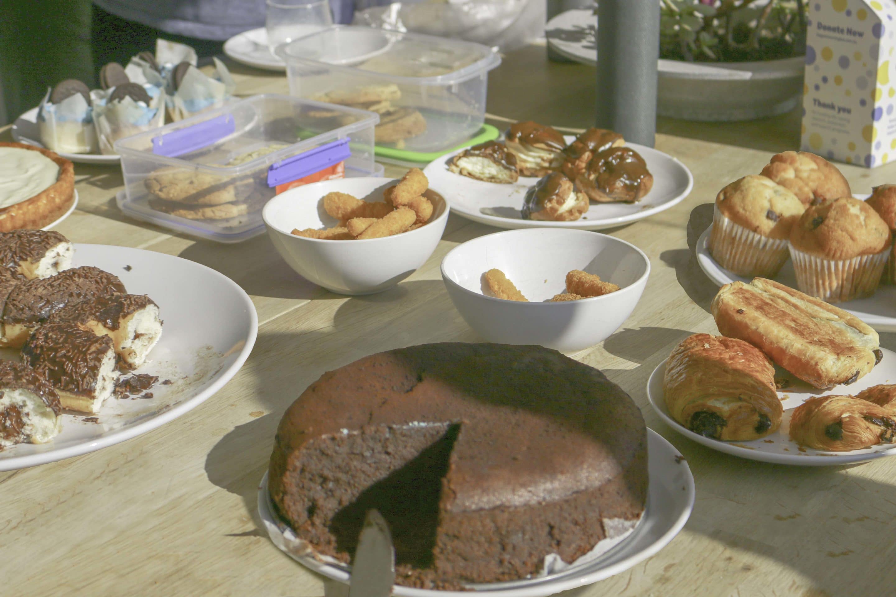 Baked treats at the Biggest Morning Tea at Publift 2019