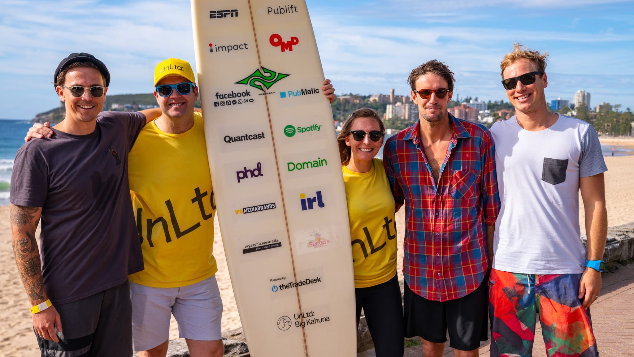 Surfing at The Big Kahuna surf charity event with UnLtd