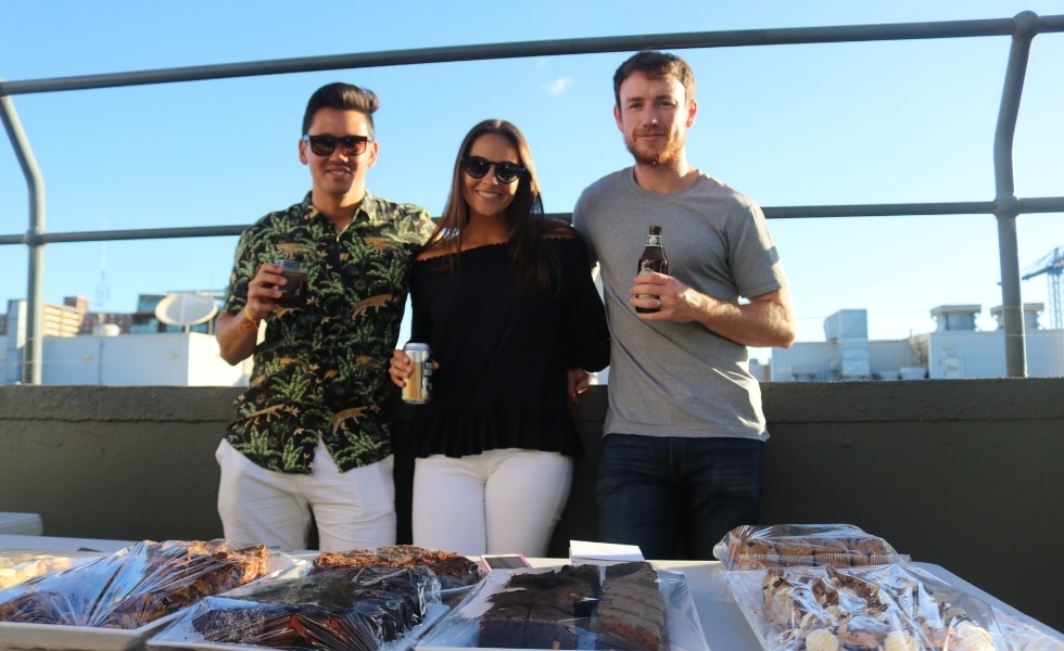 Publift staff at the UnLtd./ Publift charity fundraising event