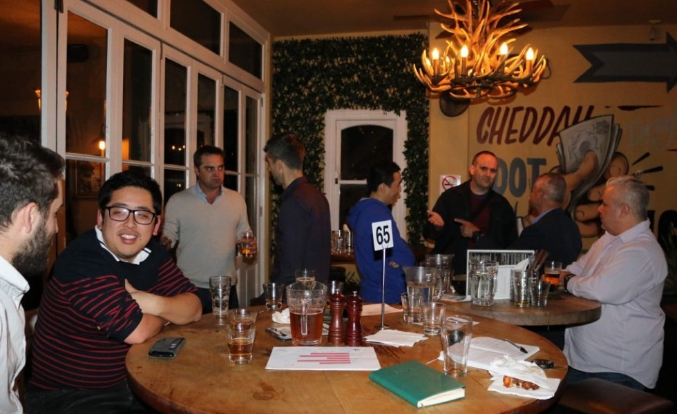 Publishers mingle at Publift's PubChat in Sydney 2018