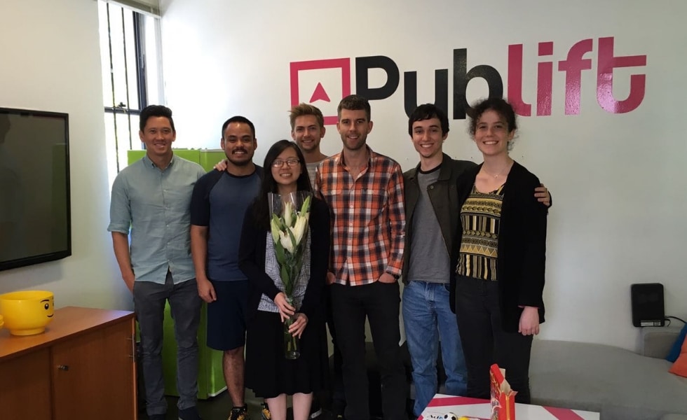 The Publift team, proud of how far we’ve come