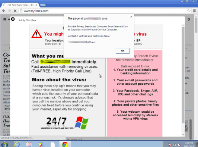 Ad injection example