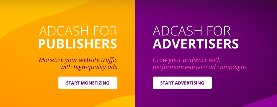 CPM Ad Networks - Adcash