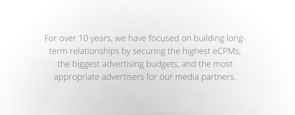 CPM Ad Networks - Exponential
