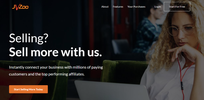 JVZoo Homepage