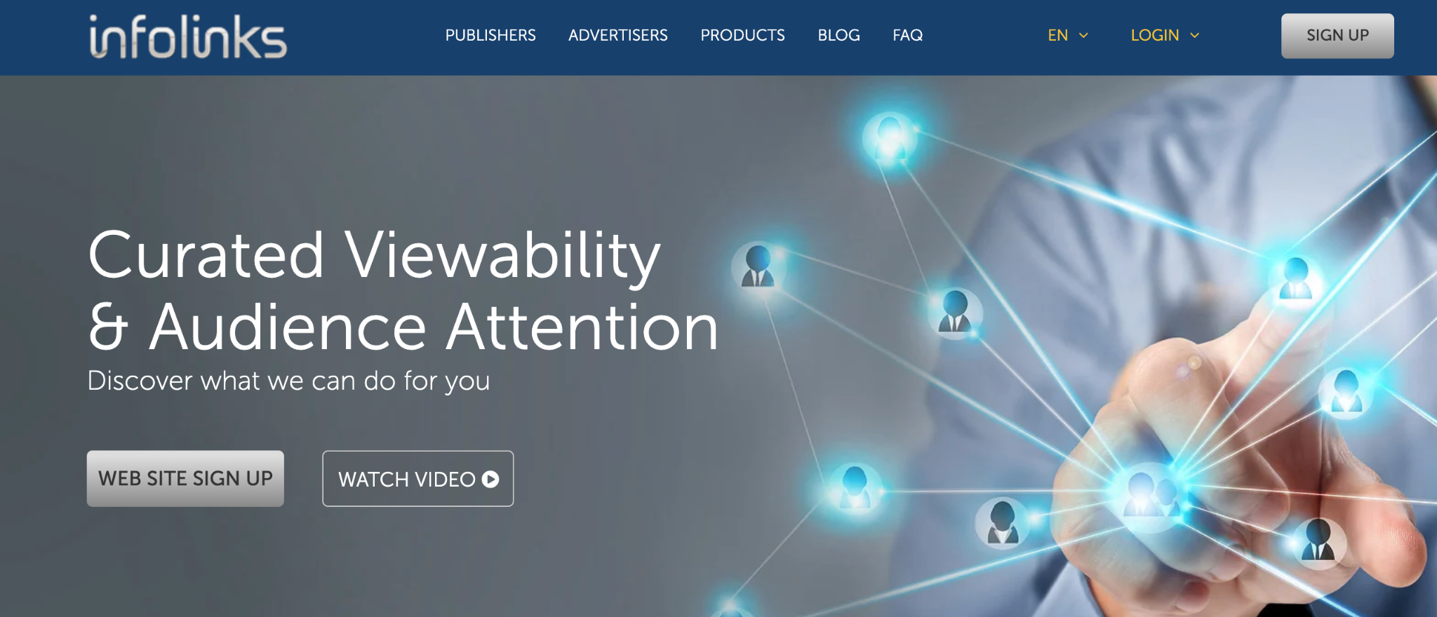 Infolinks Homepage