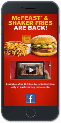 In-app advertising formats rich media
