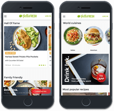 In-app advertising formats banner ads