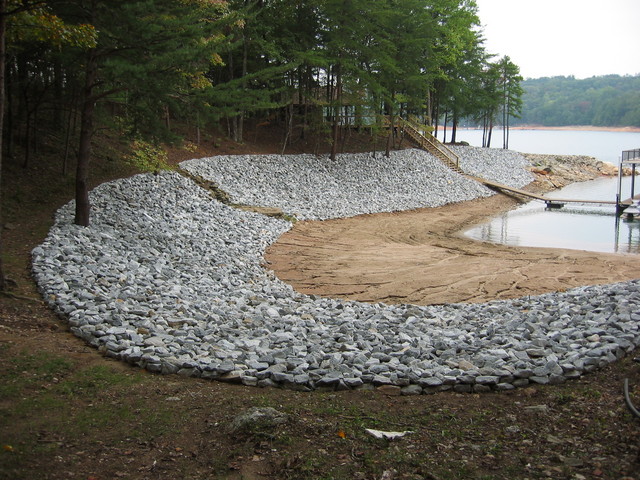 Riprap and Rip Rap River Rock Lake Norman | CTC Grading & Hauling