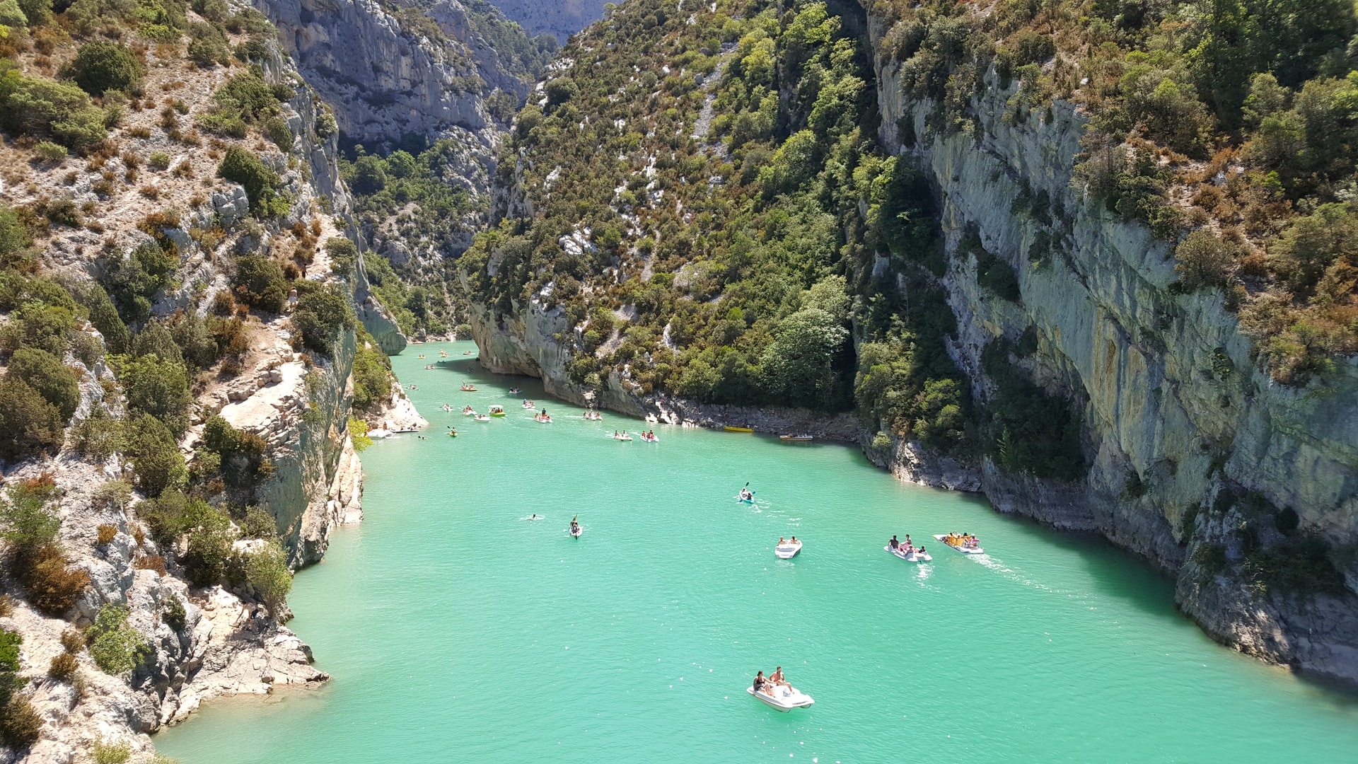 people enjoying beautiful water in the Gorge