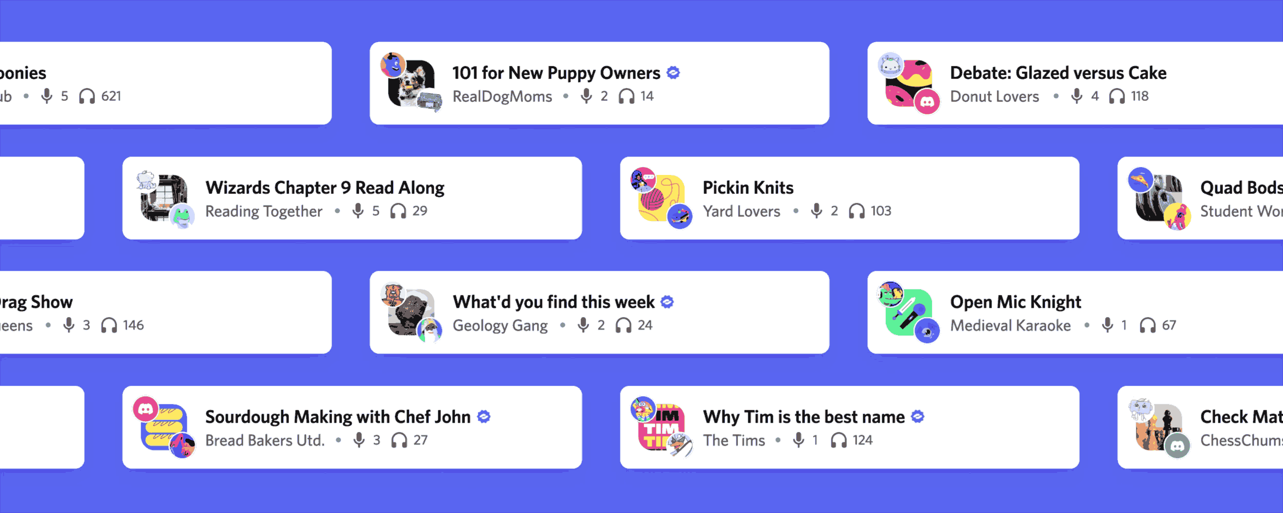 Discover the Next Great Community in Stage Discovery