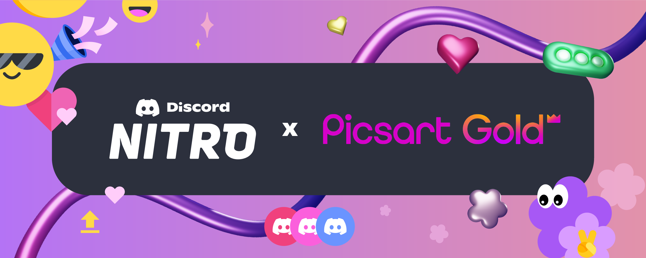 Starting Now, Nitro Users Get 3 Months of Picsart Gold
