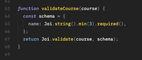 API REST com Node - Validação