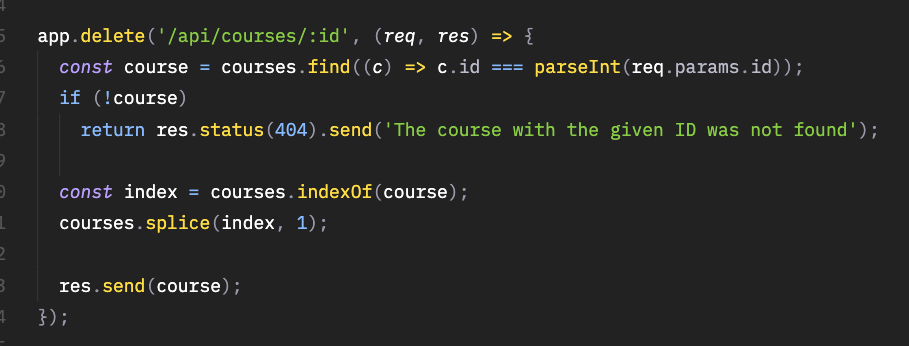 API REST com Node - Método Delete