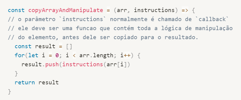 Como usar funções de ordem superior em Javascript 1